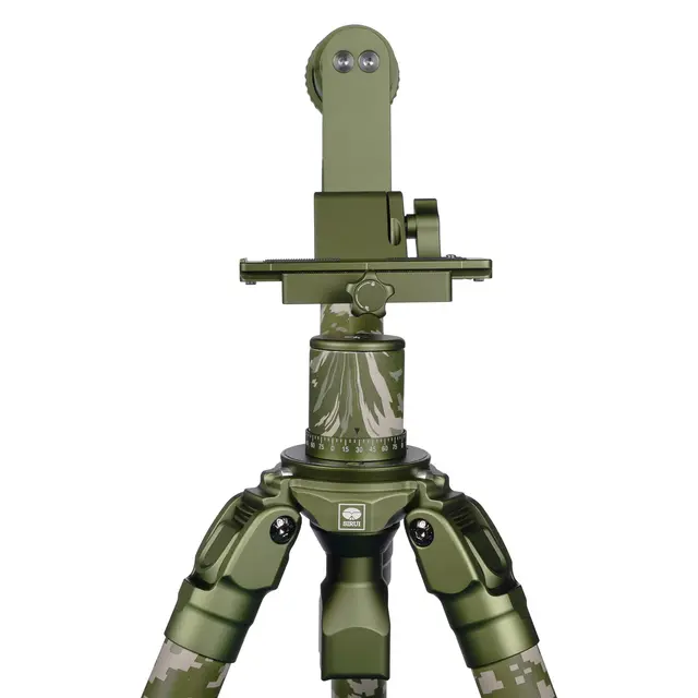 Sirui CT-3204+CH20 Camoflage Tripod+Gimb Fotostativ m/gimbal hode. Kamuflasje 