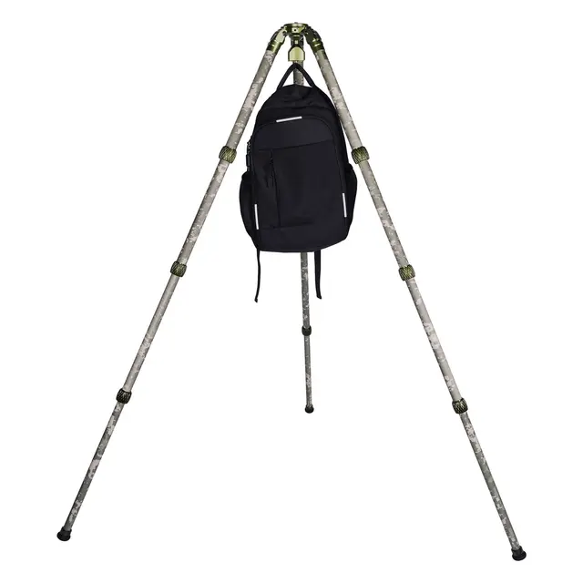 Sirui CT-3204 Carbon Tripod Camoflage Kraftig karbonstativ med nivelering 
