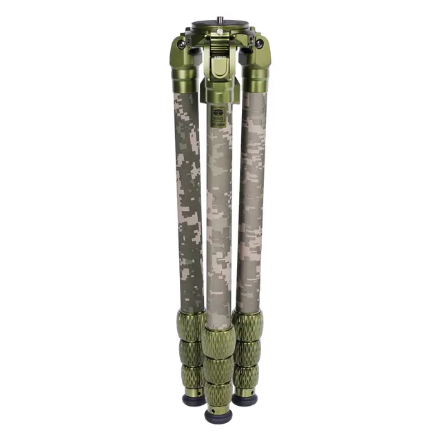 Sirui CT-3204 Carbon Tripod Camoflage Kraftig karbonstativ med nivelering 