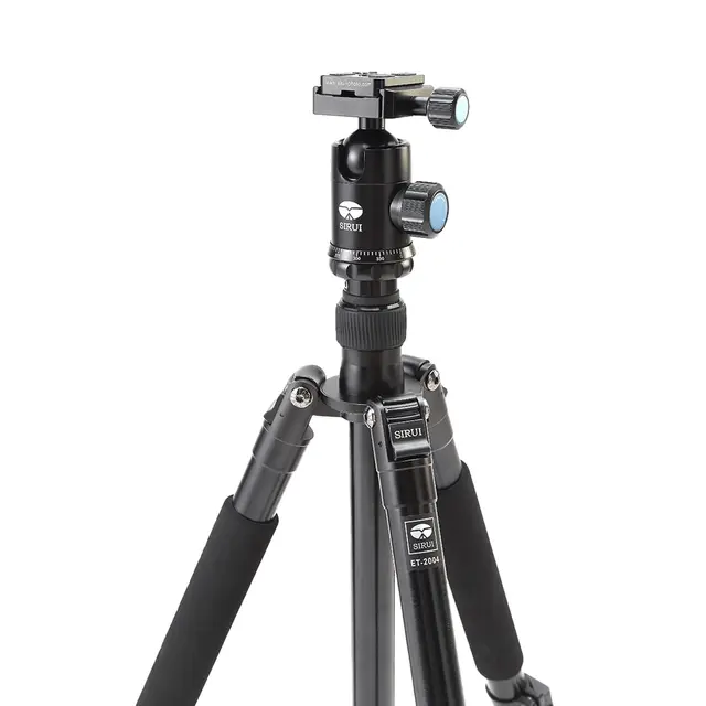 Sirui ET-2004 Aluminium Tripod Reisestativ m/ E-20 Kulehode 