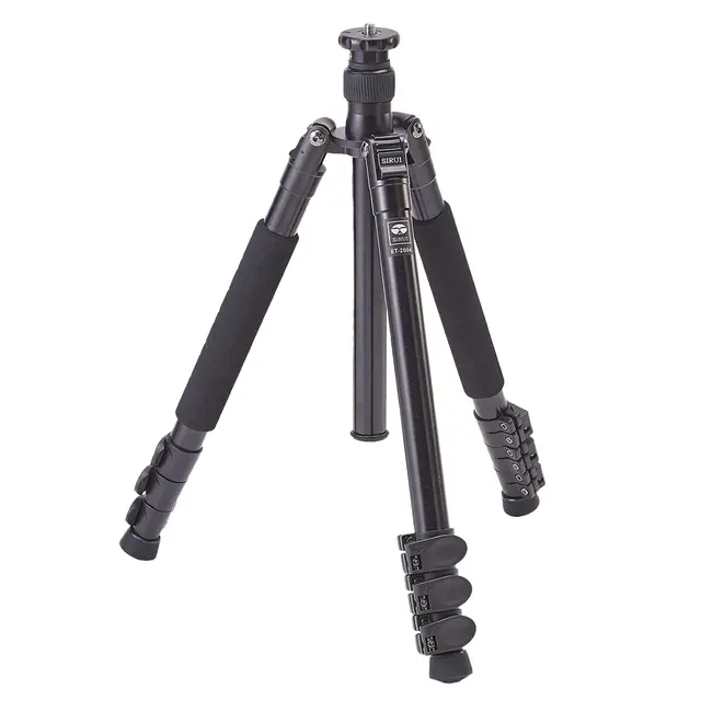 Sirui ET-2004 Aluminium Tripod Reisestativ m/ E-20 Kulehode 