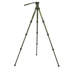 Sirui Pilot Series Alu Tripod Kit Green GT04 stativ + GT5 videohode.