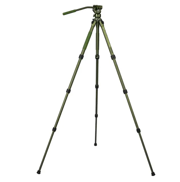 Sirui Pilot Series Alu Tripod Kit Green GT04 stativ + GT5 videohode. 