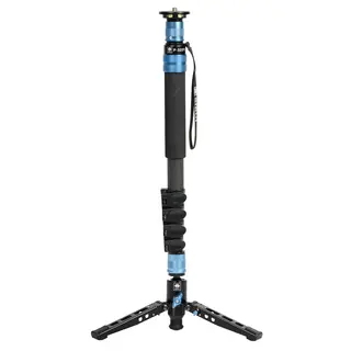 Sirui P-325FL Monopod m/st&#248;ttefot Lang Ettbensstativ i karbon Max 1,7m