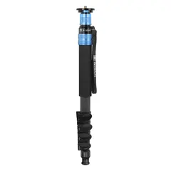Sirui P-325FL Monopod m/st&#248;ttefot Lang Ettbensstativ i karbon Max 1,7m