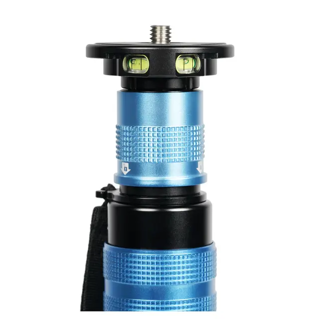 Sirui P-325FL Monopod m/støttefot Lang Ettbensstativ i karbon Max 1,7m 