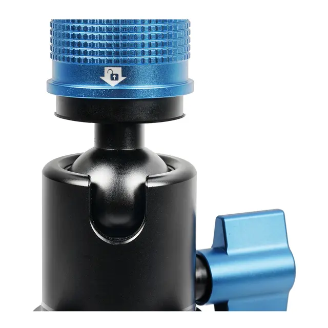 Sirui P-325FL Monopod m/støttefot Lang Ettbensstativ i karbon Max 1,7m 