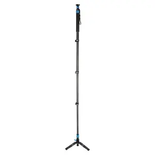 Sirui P-424FL Monopod m/st&#248;ttefot Lang Ettbensstativ i karbon Maks 1,9m