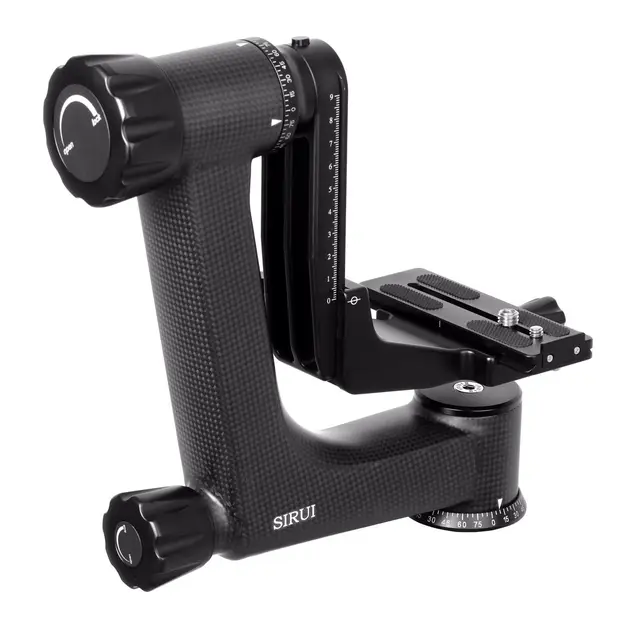Sirui Gimbalhode PH-30 Karbon Stativ-vugge for ekstra store teler 