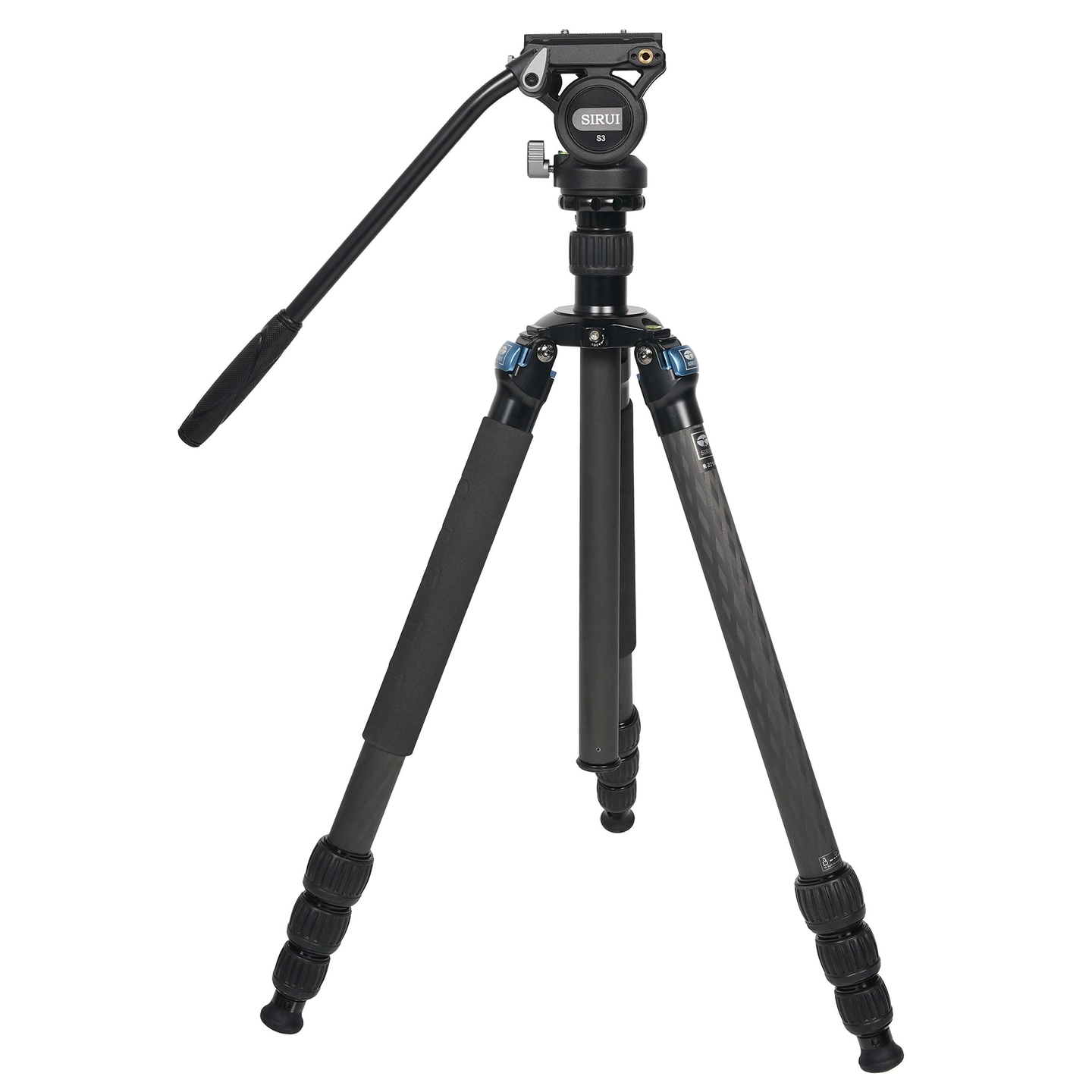 Sirui Tripod Kit R-2214X+S3 Karbonfiber-kit med videohode