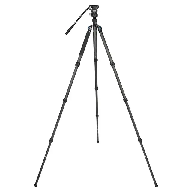 Sirui Tripod Kit R-2214X+S3 Karbonfiber-kit med videohode 