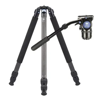 Sirui Tripod R-3213X +VH-10X Stativkit med videohode og 75mm sk&#229;l