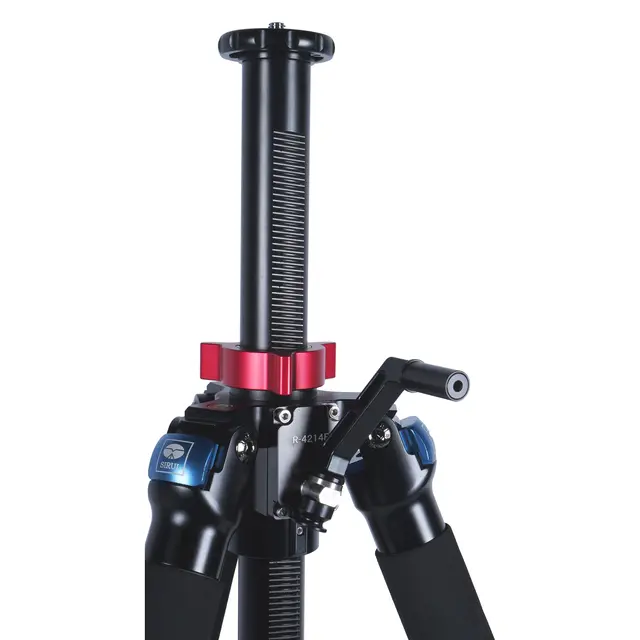Sirui R-4214E Pro Carbon Fibre Tripod Fotostativ Karbon. Med Geared CC 