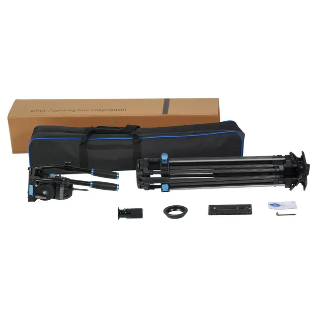 Sirui SQ100+VHS18 Pro Video Tripod Kit 