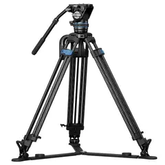 Sirui SQ75+S5 Pro Video Tripod Kit Carbon Fibel. Rapid Twin-Leg
