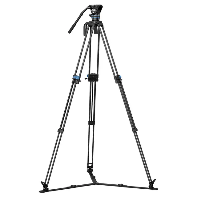 Sirui SQ75+S5 Pro Video Tripod Kit Carbon Fibel. Rapid Twin-Leg 