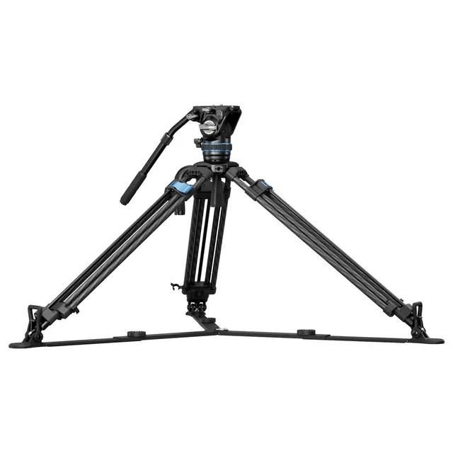 Sirui SQ75+S5 Pro Video Tripod Kit Carbon Fibel. Rapid Twin-Leg 
