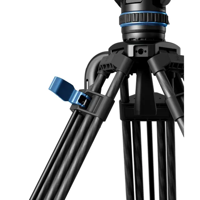 Sirui SQ75+S5 Pro Video Tripod Kit Carbon Fibel. Rapid Twin-Leg 