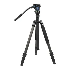 Sirui Traveler 7VC Karbon Tripod Videostativ m/VA-5 videohode. Arca Swiss