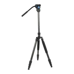 Sirui Traveler 7VC Karbon Tripod Videostativ m/VA-5 videohode. Arca Swiss