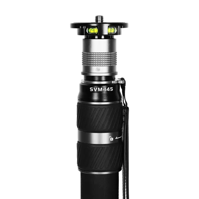 Sirui SVM-145 Monopod Rapid System Ettbensstativ i karbon. Maks 1,45m 