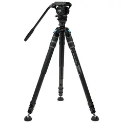 Sirui SVS60+S3 One-Step Height-Adjustmen Carbon Fiber Video Tripod Kit