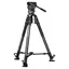 Sirui SVS75+VHS10 Pro Video Tripod Kit Rapid Videostativ m/hode