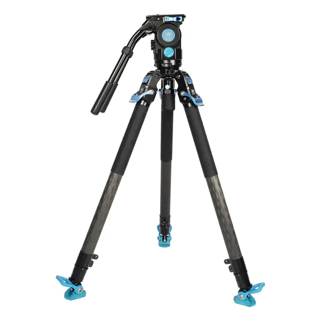 Sirui Pro Video Tripod Rapid SVT-75 LITE Med Fluid Head SVH15 