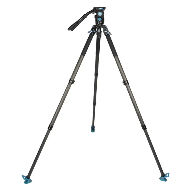 Sirui Pro Video Tripod Rapid SVT-75 LITE Med Fluid Head SVH15 