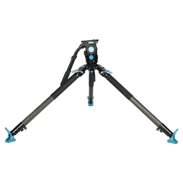 Sirui Pro Video Tripod Rapid SVT-75 LITE Med Fluid Head SVH15 