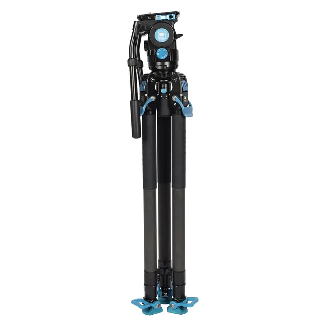 Sirui Pro Video Tripod Rapid SVT-75 LITE Med Fluid Head SVH15 