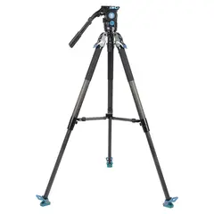 Sirui Pro Video Tripod Rapid SVT-75 PRO Med Fluid Head SVH15