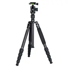 Sirui Traveler Carbon Tripod Kit T-1205 Tripod + E-10 Kulehode