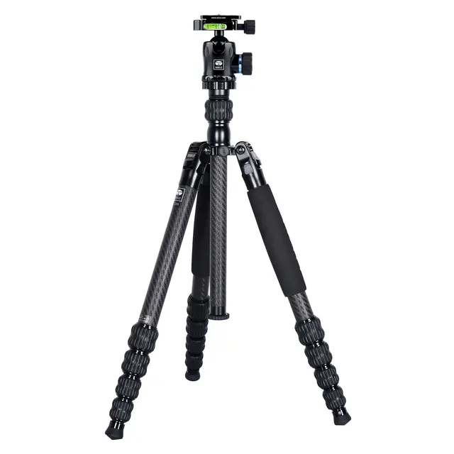 Sirui Traveler Carbon Tripod Kit T-1205 Tripod + E-10 Kulehode 