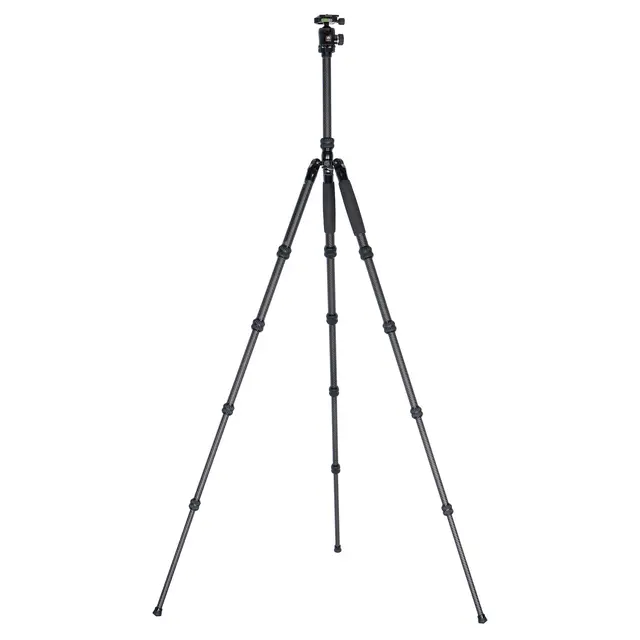 Sirui Traveler Carbon Tripod Kit T-1205 Tripod + E-10 Kulehode 