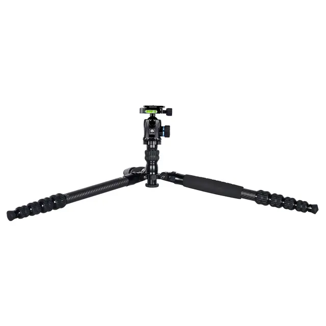Sirui Traveler Carbon Tripod Kit T-1205 Tripod + E-10 Kulehode 