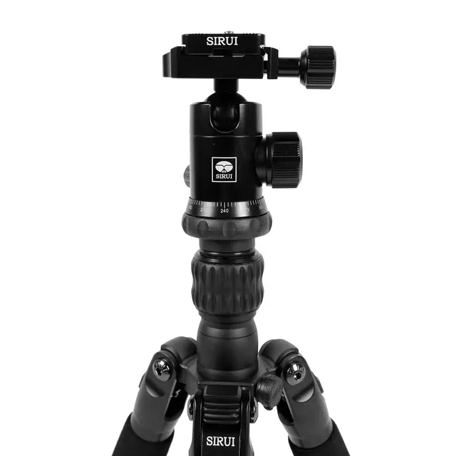 Sirui Traveler 7C Tripod Kit Carbon Reisestativ Monopod, kulehode Arca Swiss 