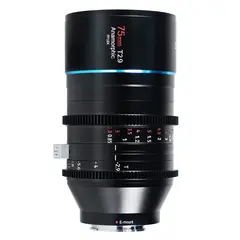 Sirui Anamorphic Lens 1,6x 75mm T2.9 For Sony E-mount. Full frame.