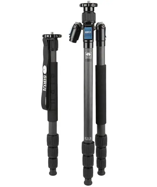 Sirui W-2204 Waterproof - Carbon tripod Fotostativ Vanntett Karbon 