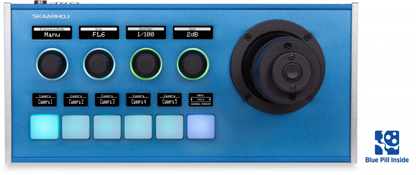 Skaarhoj PTZ-Fly Blue Pill PTZ Kontroller