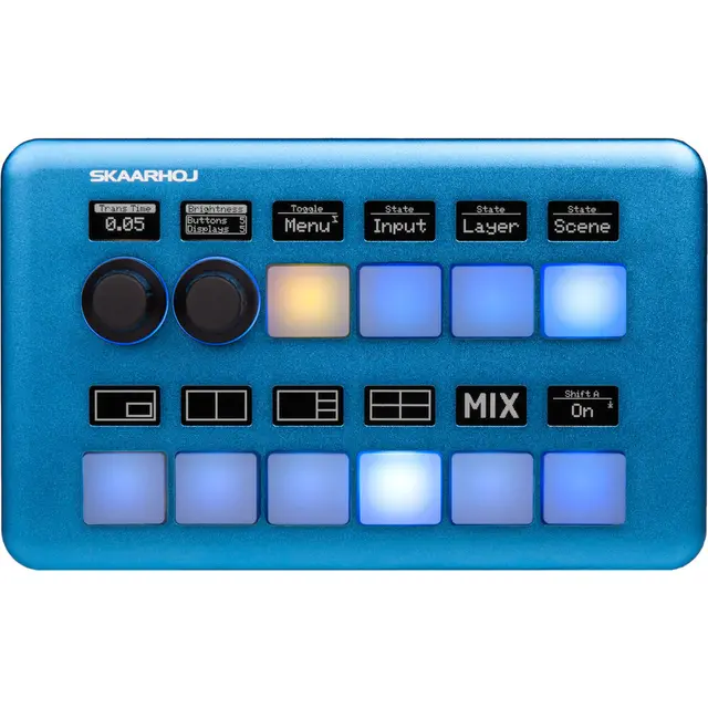 Skaarhoj Quick Pad (Blue) 