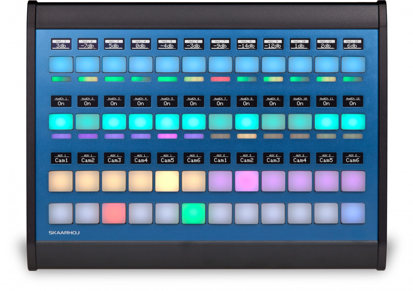 Skaarhoj XPoint 48 Touch Panel med BluePill