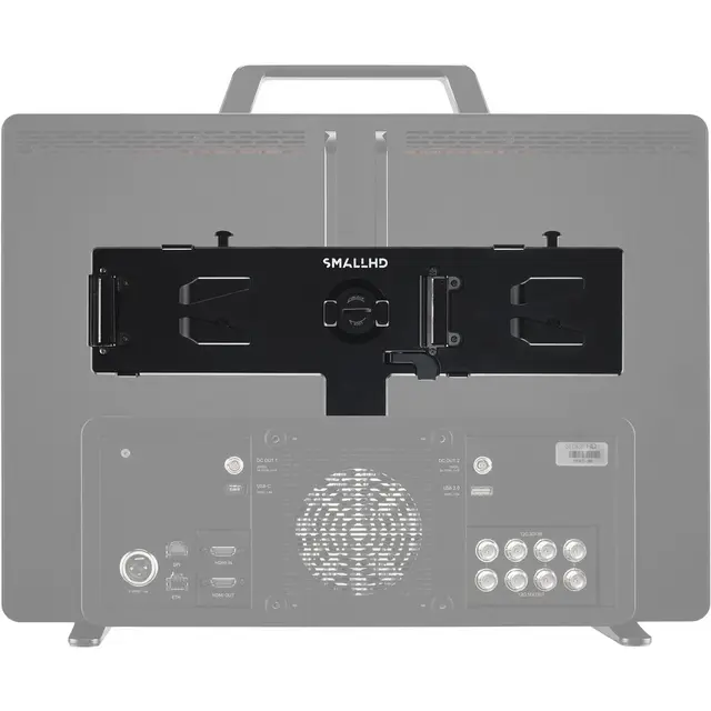 SmallHD 14V/26V Dual Battery Bracket V-Mount Batteri monterings plate 