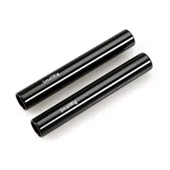 SmallRig 1049 Alu Rods 15mm 10 cm 2pk 2 stk 10cm Sort 15mm r&#248;r
