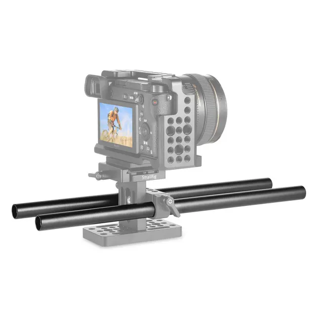 SmallRig 1053 Alu Rods 15mm 30 cm 2pk 2 stk 30cm 15mm rør 