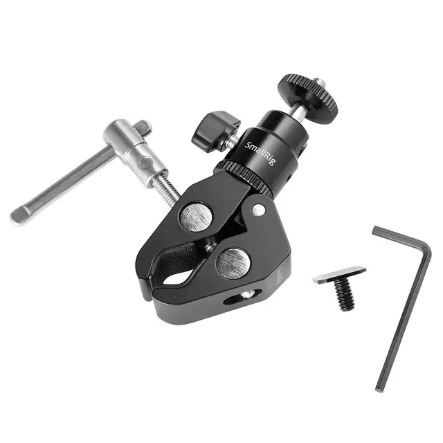 SmallRig 1124 Ball Head Mount m/ CoolClamp 