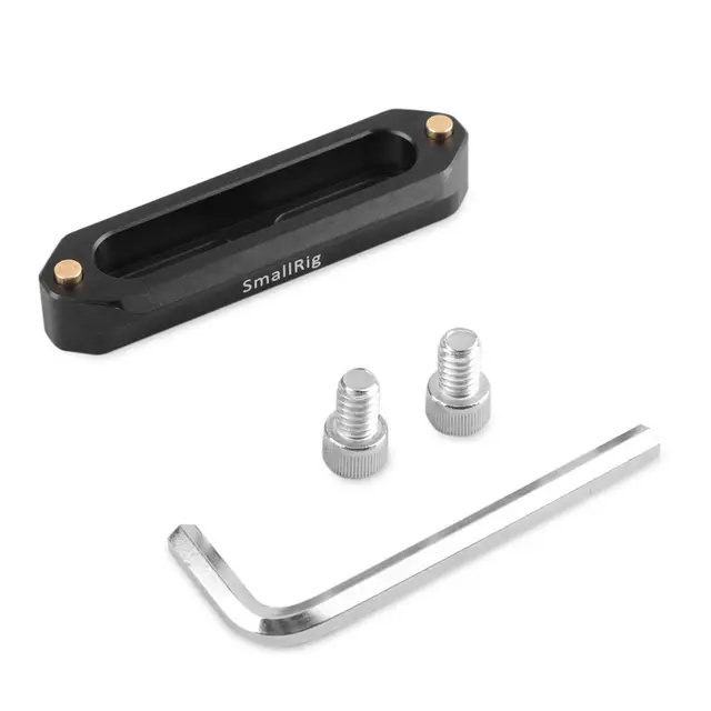 SmallRig 1195B Quick Rel Safety Rail 7cm 7cm Nato Skinne til Kamerabur 