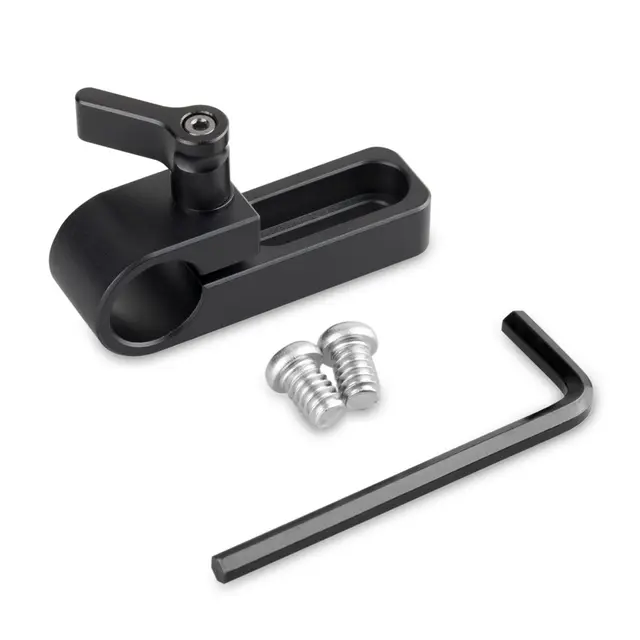 SmallRig 1549 Rod Clamp 15mm Enkel rørklemme. Rett vinkel 