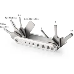 SmallRig 2213 Folding Tool Set Verktøy for mange skruoppgaver