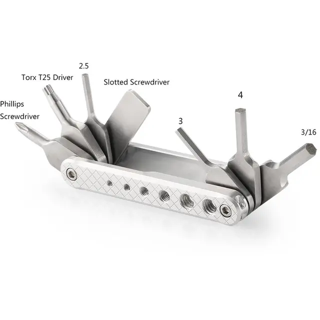 SmallRig 2213 Folding Tool Set Verktøy for mange skruoppgaver 
